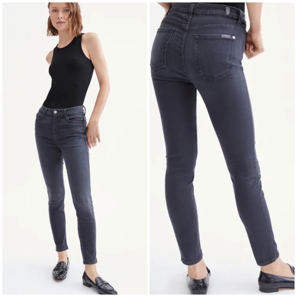 7 For All Mankind B(Air) High Waist Ankle Skinny